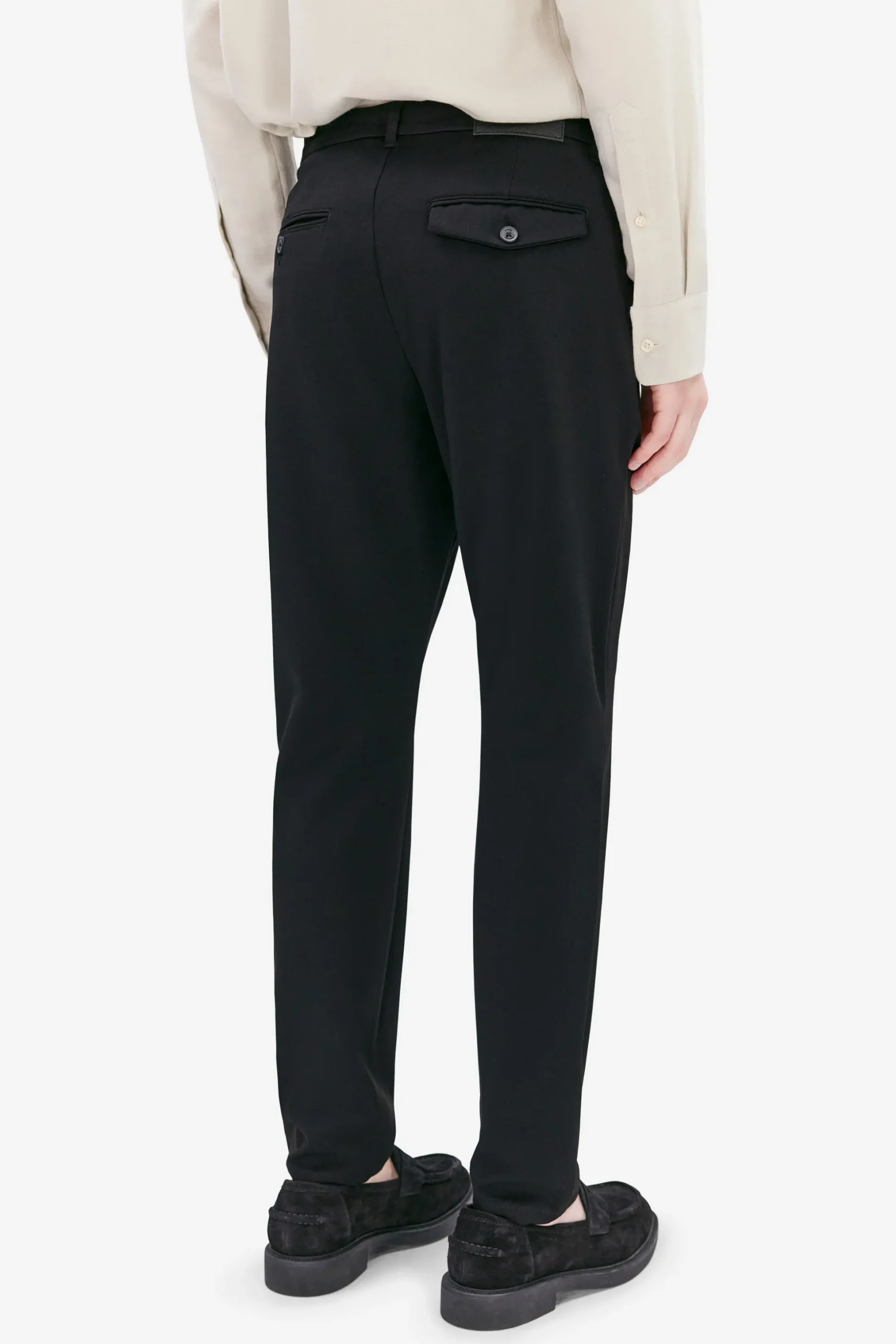 Crimson stretch black