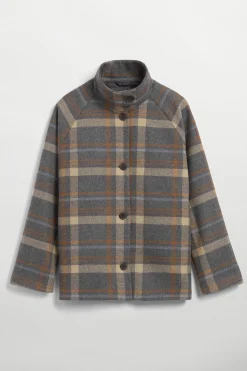Melvina grey check