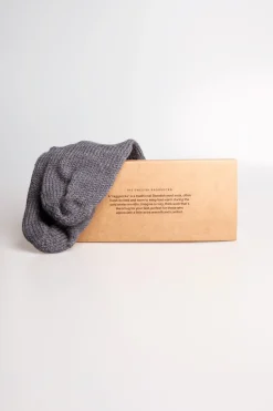 Raggsocka dark grey melange