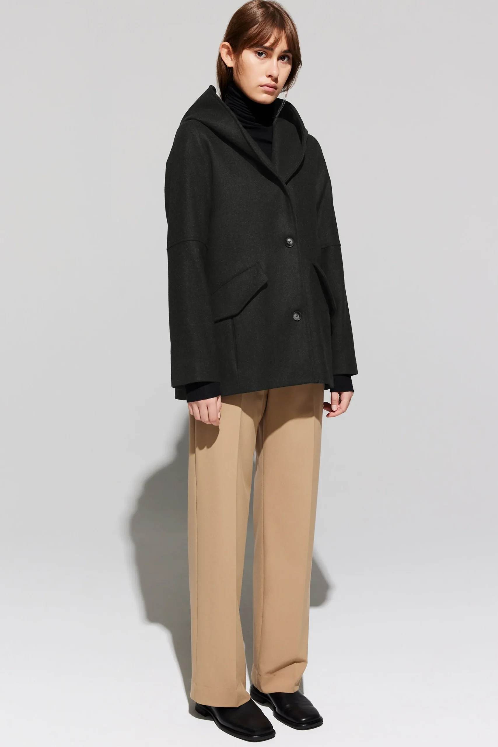 Velda dark grey melange