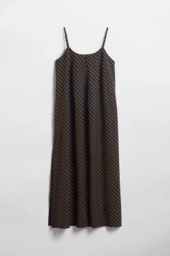 Yvette dk navy stripe