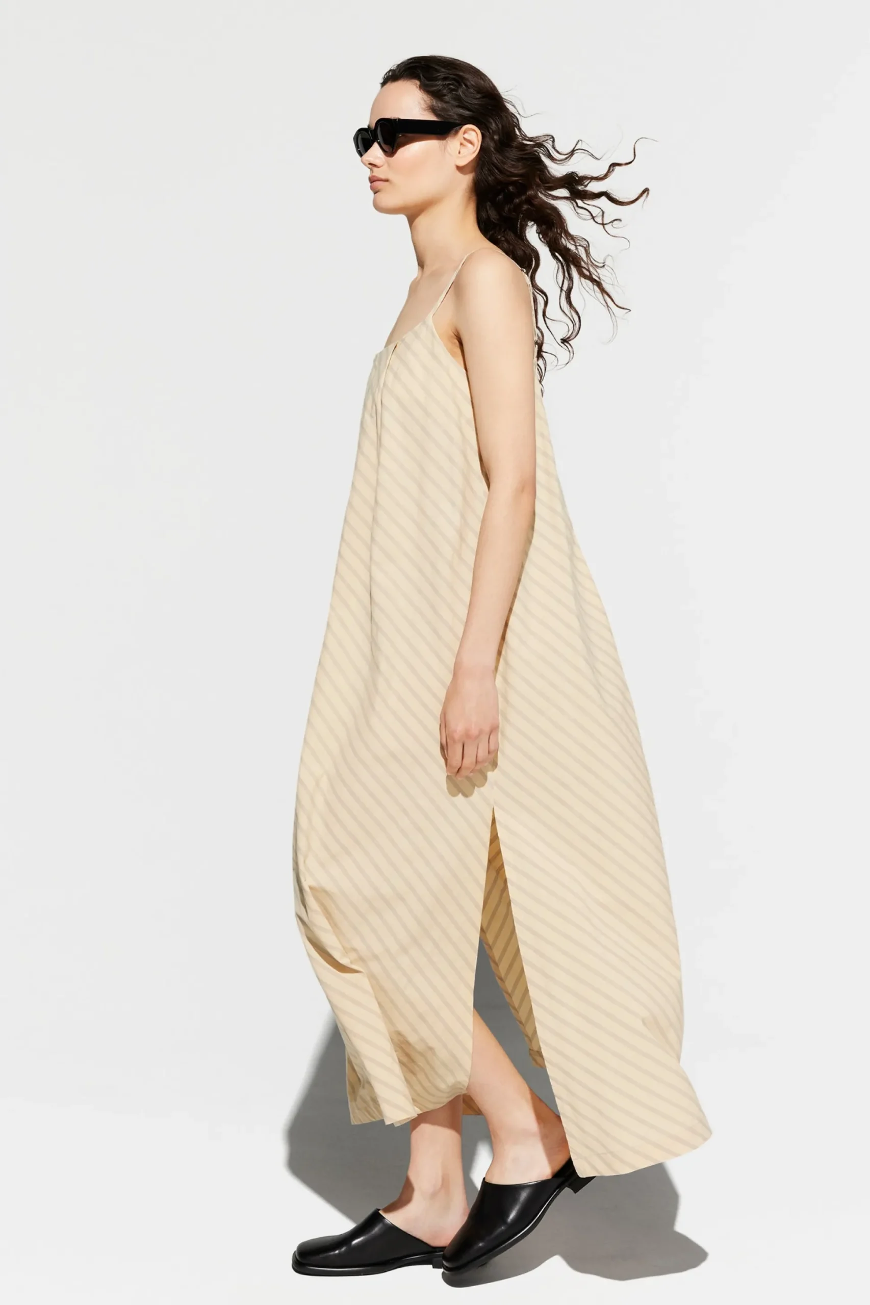 Yvette sand stripe